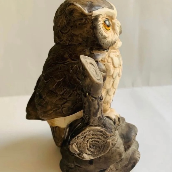 Enesco Owl figurine numbered E5138 Ceramic - Picture 6 of 7